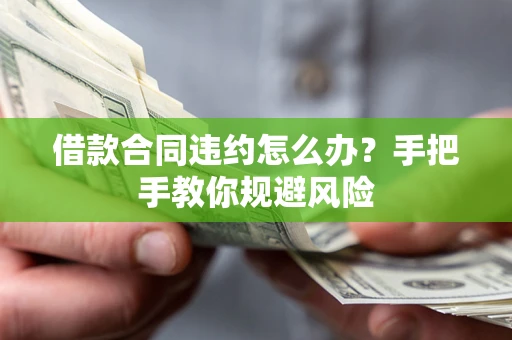 武汉借款合同违约怎么办？手把手教你规避风险