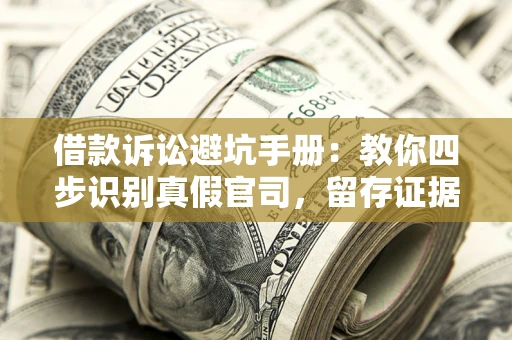 武汉借款诉讼避坑手册：教你四步识别真假官司，留存证据不踩雷