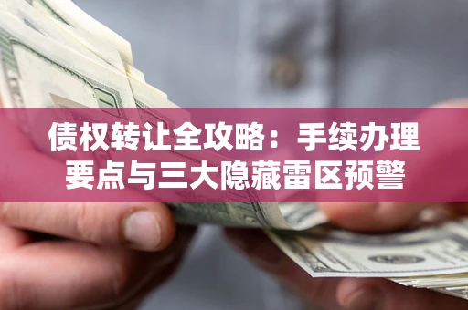 武汉债权转让全攻略：手续办理要点与三大隐藏雷区预警
