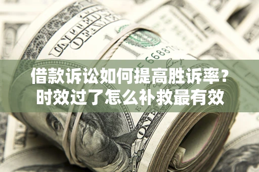 武汉借款诉讼如何提高胜诉率？时效过了怎么补救最有效