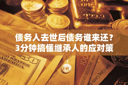 武汉债务人去世后债务谁来还？3分钟搞懂继承人的应对策略