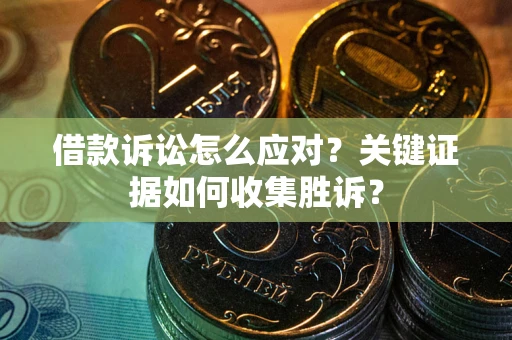 武汉借款诉讼怎么应对？关键证据如何收集胜诉？